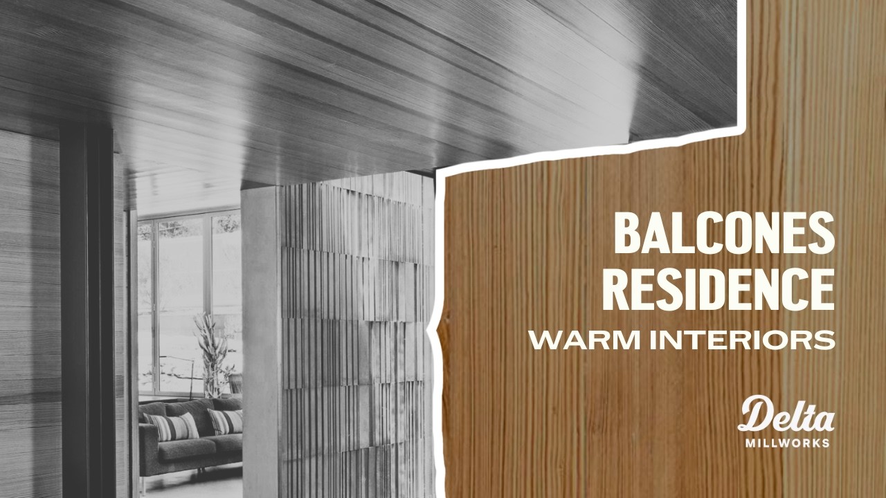 Balcones Residence: Warm Interiors