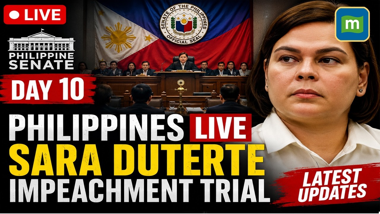 🔴 LIVE: Philippine Senate Hearing | VP Sara Duterte Impeachment Trial Day 10 | Latest Live Updates
