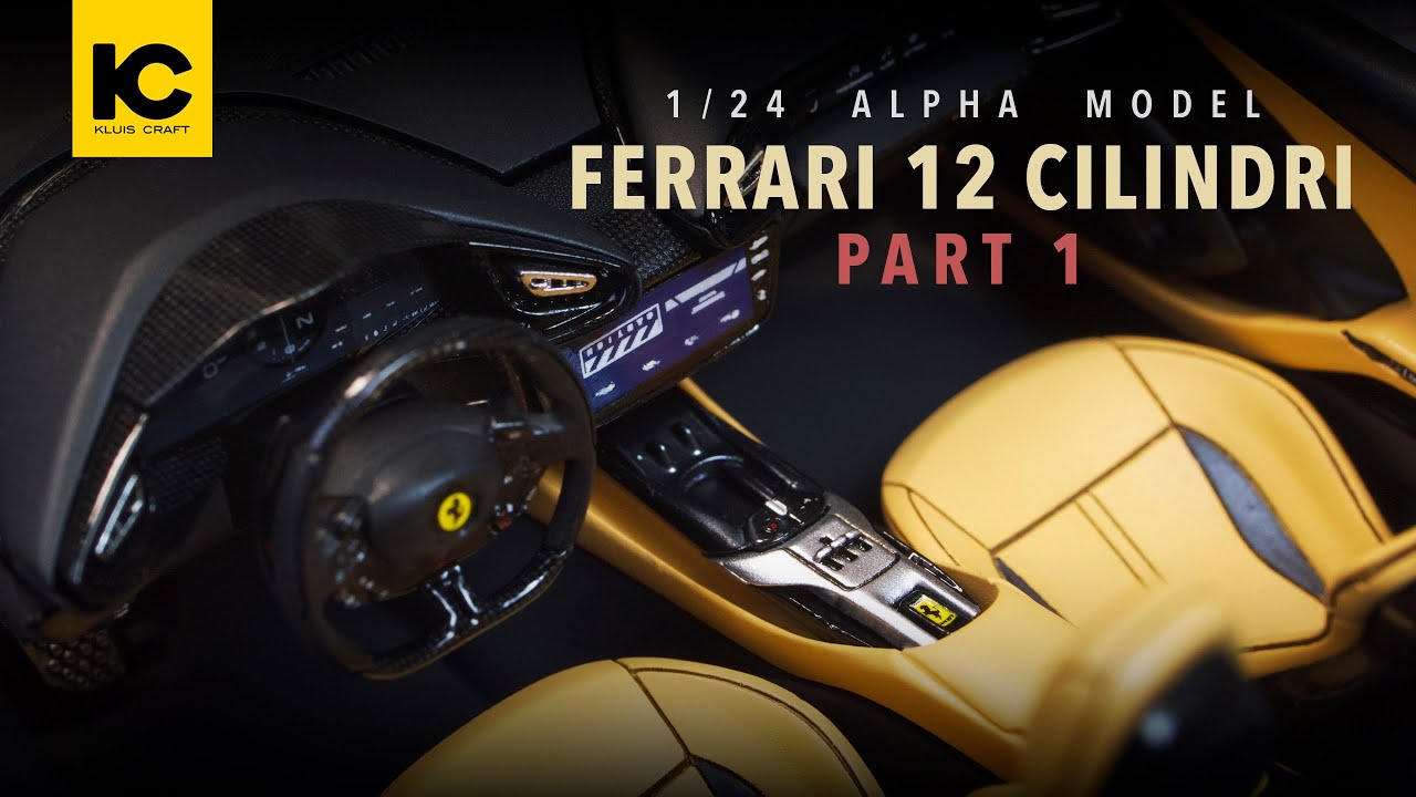 Alpha Model | 1:24 Ferrari 12 Cilindri | Part 1