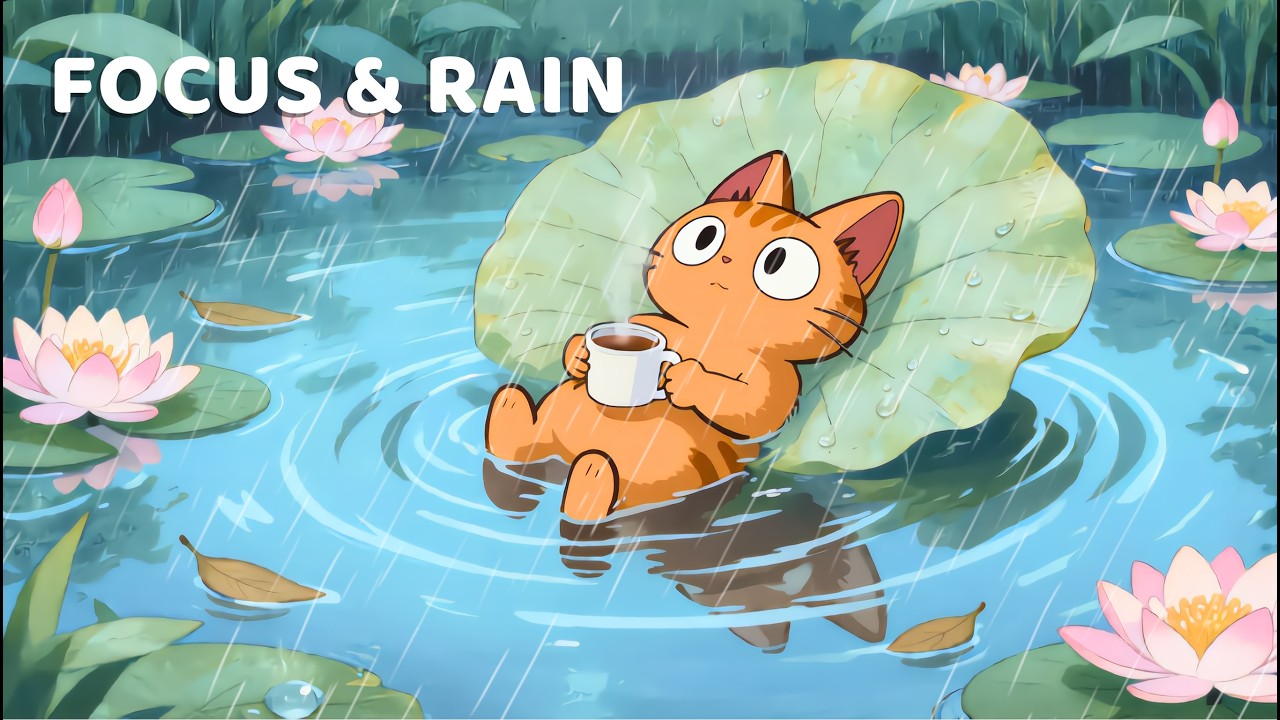 Rainy Morning Focus ☕ Cozy Lofi Jazz [2 Hours] for Deep Work & Study