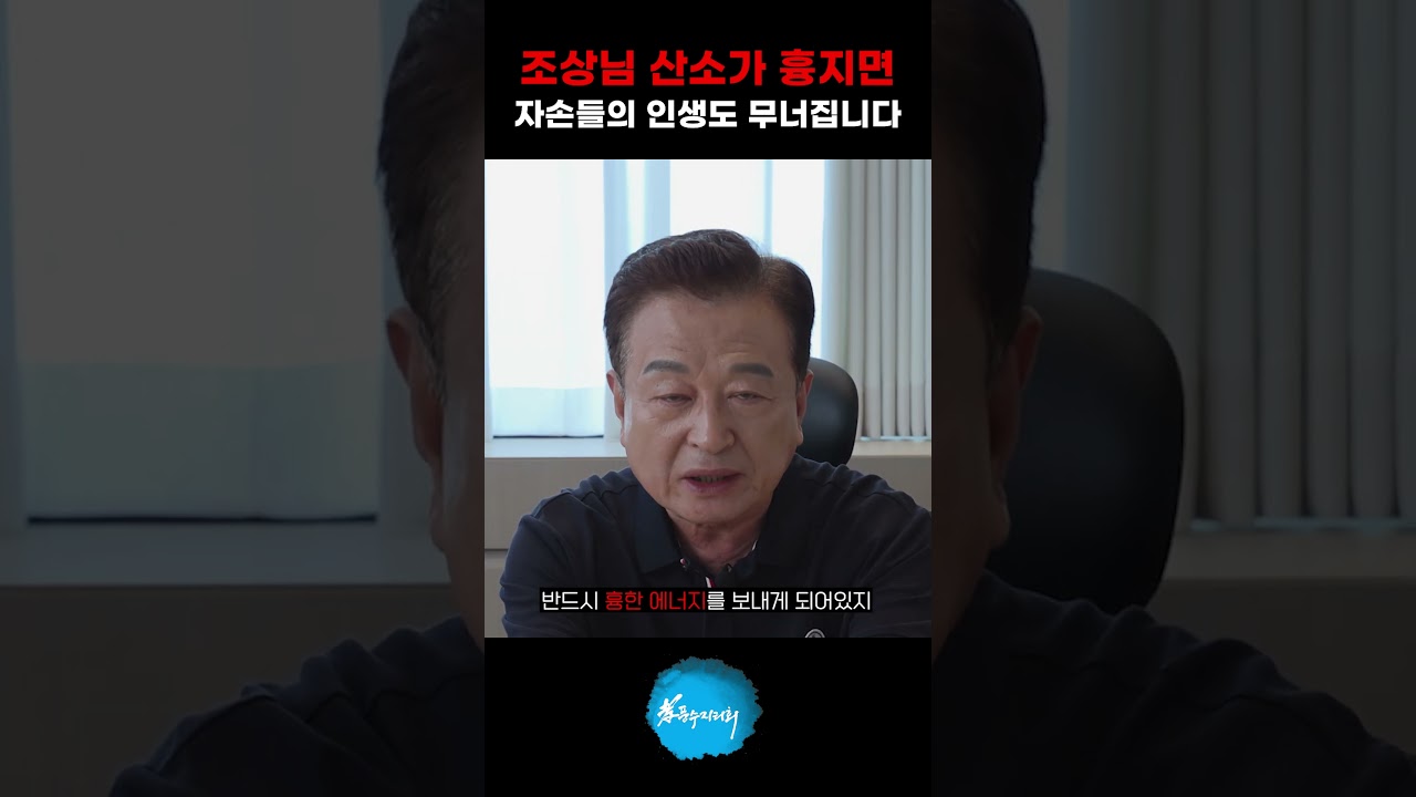산소가 흉지면? #산소 #명당 #흉지