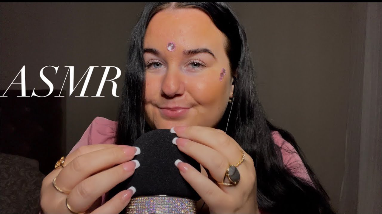 ASMR på svenska 💕 ger dig lite tingels med mic scratching 🥰