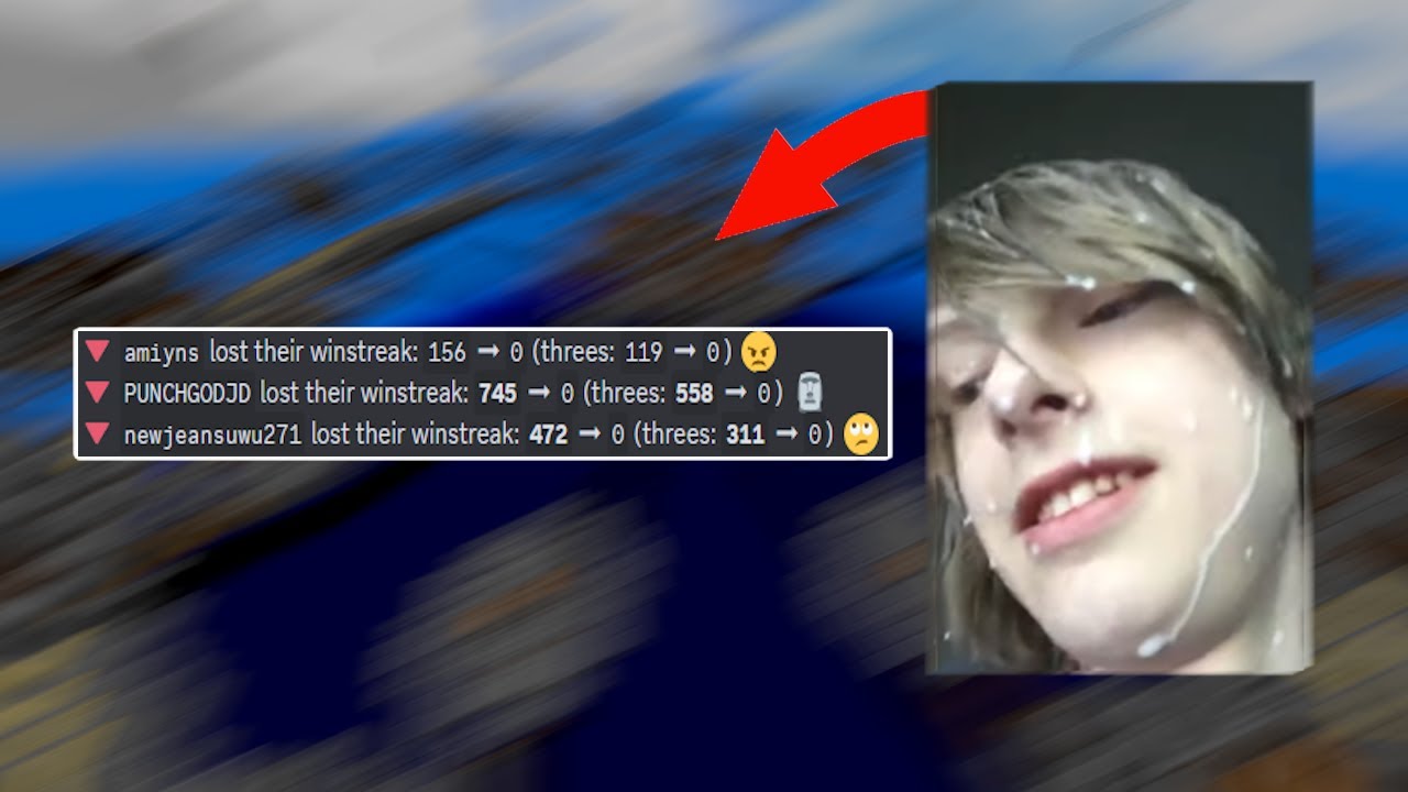Sniping jd's 750 winstreak! 😱🥛