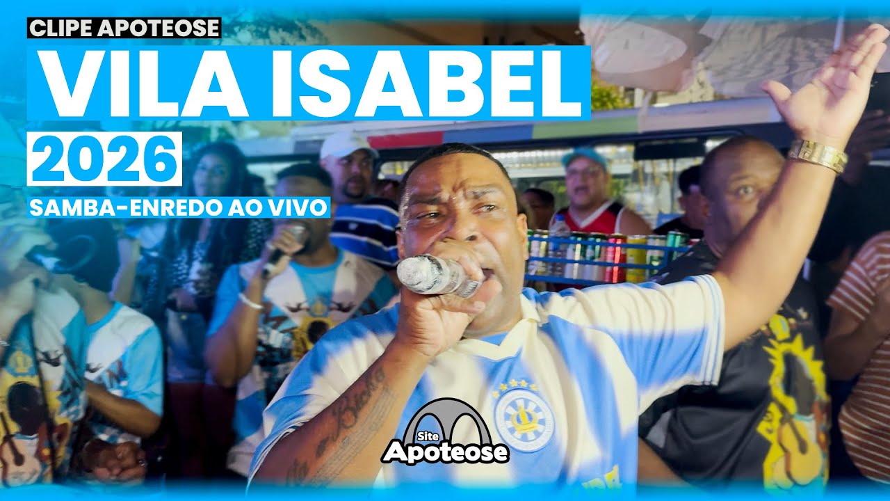 VILA ISABEL 2026 | SAMBA-ENREDO AO VIVO COM LETRA | CLIPE APOTEOSE EP 08/11 4K #CLIPEAPOTEOSE26