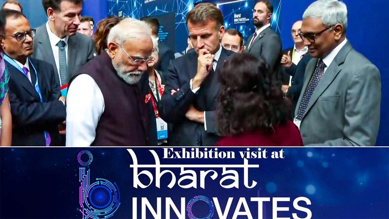 LIVE: PM Modi visits an exhibition at the Bharat Innovates 2026 event in Nice, France | India