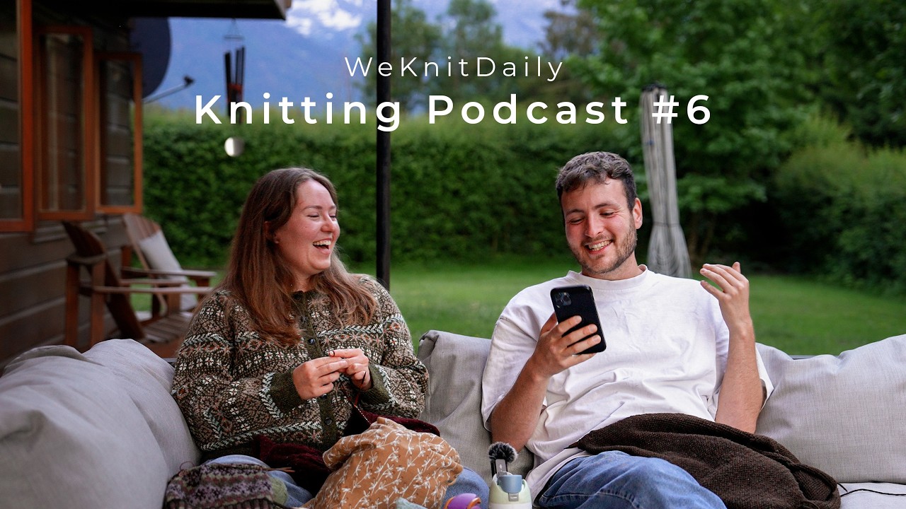 sophie's first colourwork cardigan & our advice for beginners &bull; knitting podcast episode 6