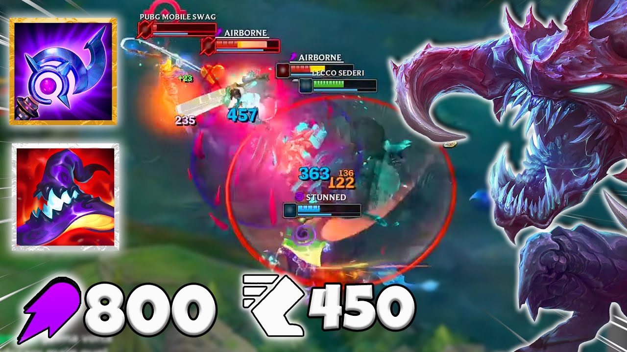 IL CHOGATH PIÙ VELOCE DELLA STORIA - League of Legends ITA #3904