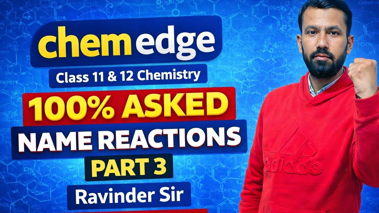 Most repeated name reactions of class 12 up and uk board 