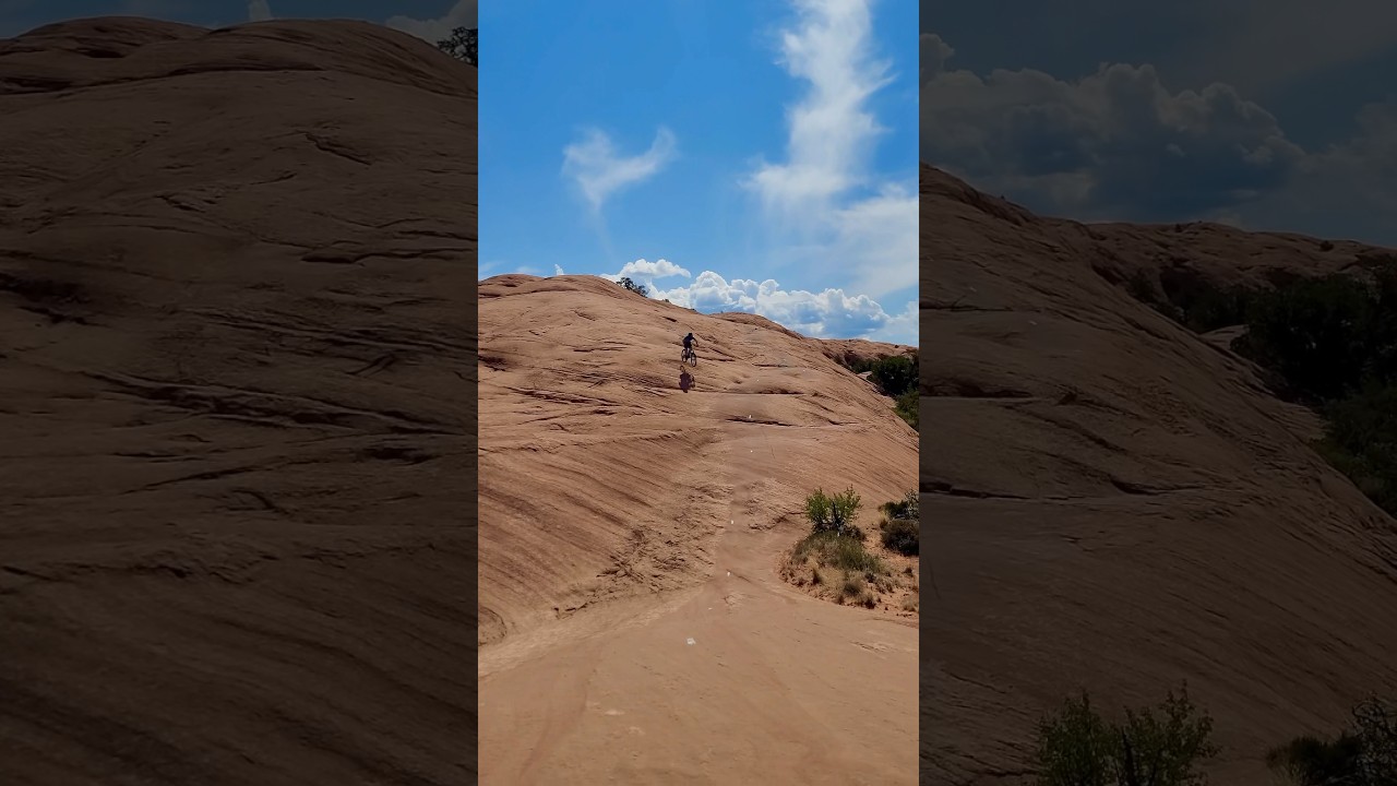 Slickrock isn&rsquo;t Slick! #mtb #mtblife #moabutah #slickrock #moab
