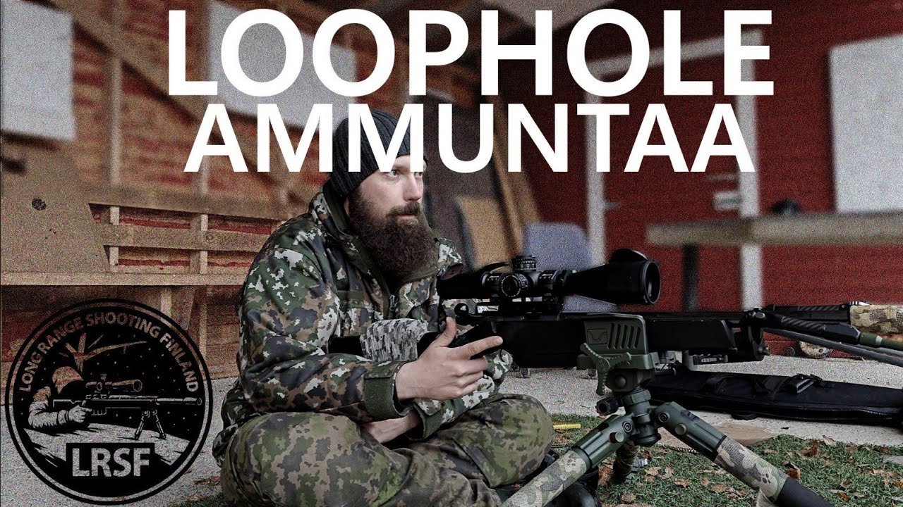 Ammutaan loopholen läpi 300m (22lr)