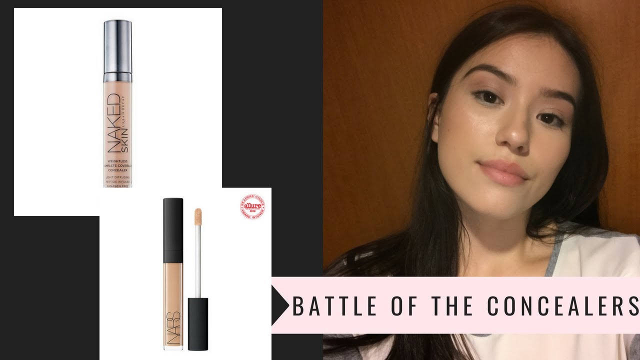 Battle of the Concealers: Nars Radiant Creamy VS. Urban Decay Naked Skin