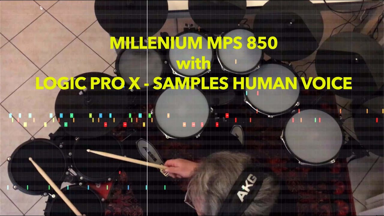 MILLENIUM MPS 850 with SAMPLES HUMAN VOICE