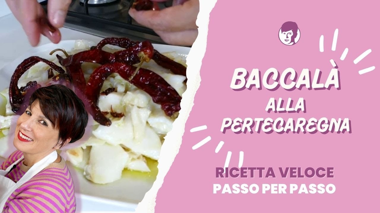 Baccalà alla pertecaregna con peperone crusco | Antonietta Polcaro