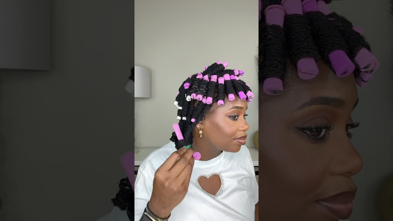Снимаю с себя перманентные бигуди вместе со мной 💁🏾&zwj;♀️ #microlocs