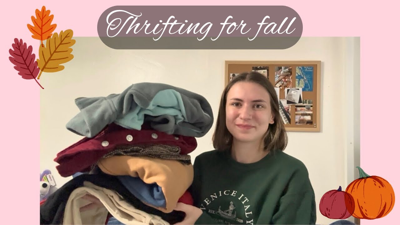 Thrift with me for fall + clothing haul