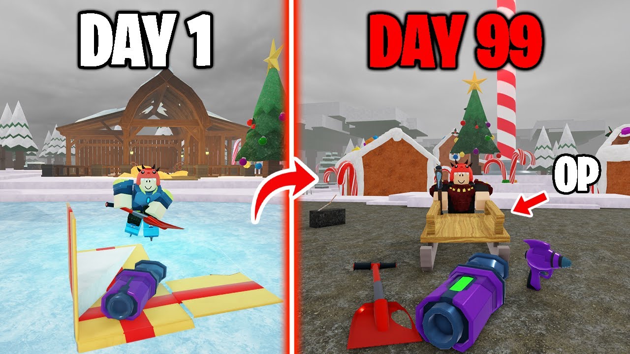 I Speedran the New Christmas Update in 99 Nights in the Forest