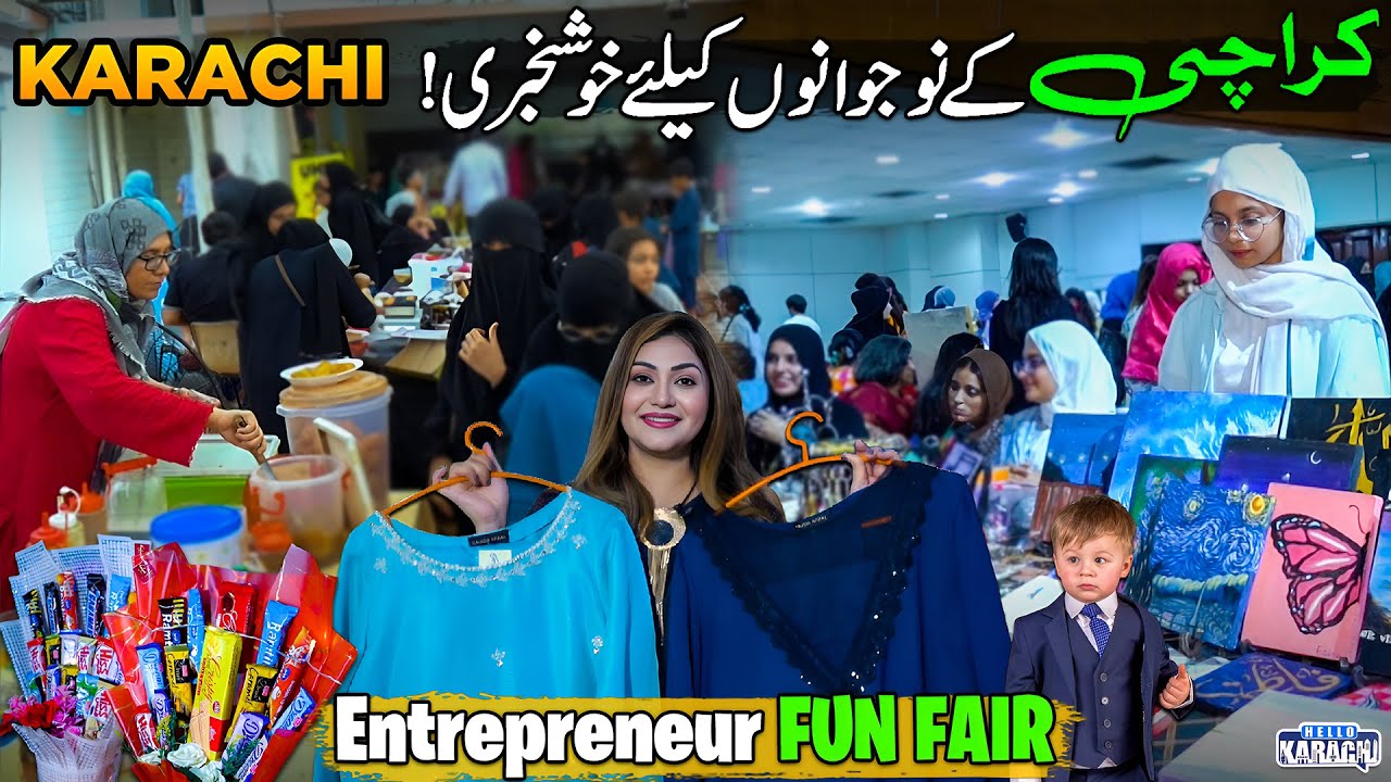 Karachi’s Talent Fun Fair 2025 🎉 | Big Opportunity for Entrepreneurs | Rangoonwala Community Centre