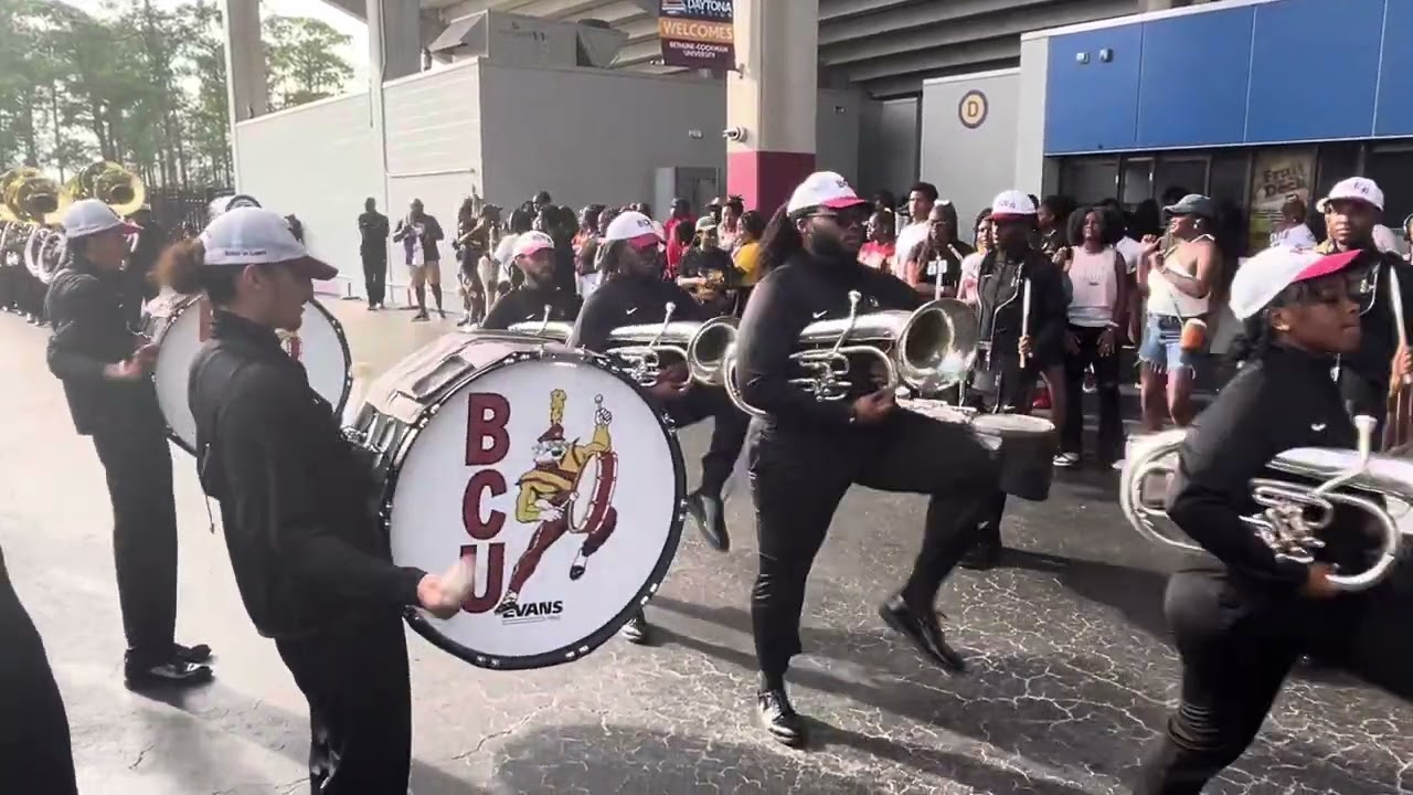Bethune Cookman vs Alabama State halftime Tunnel 2024