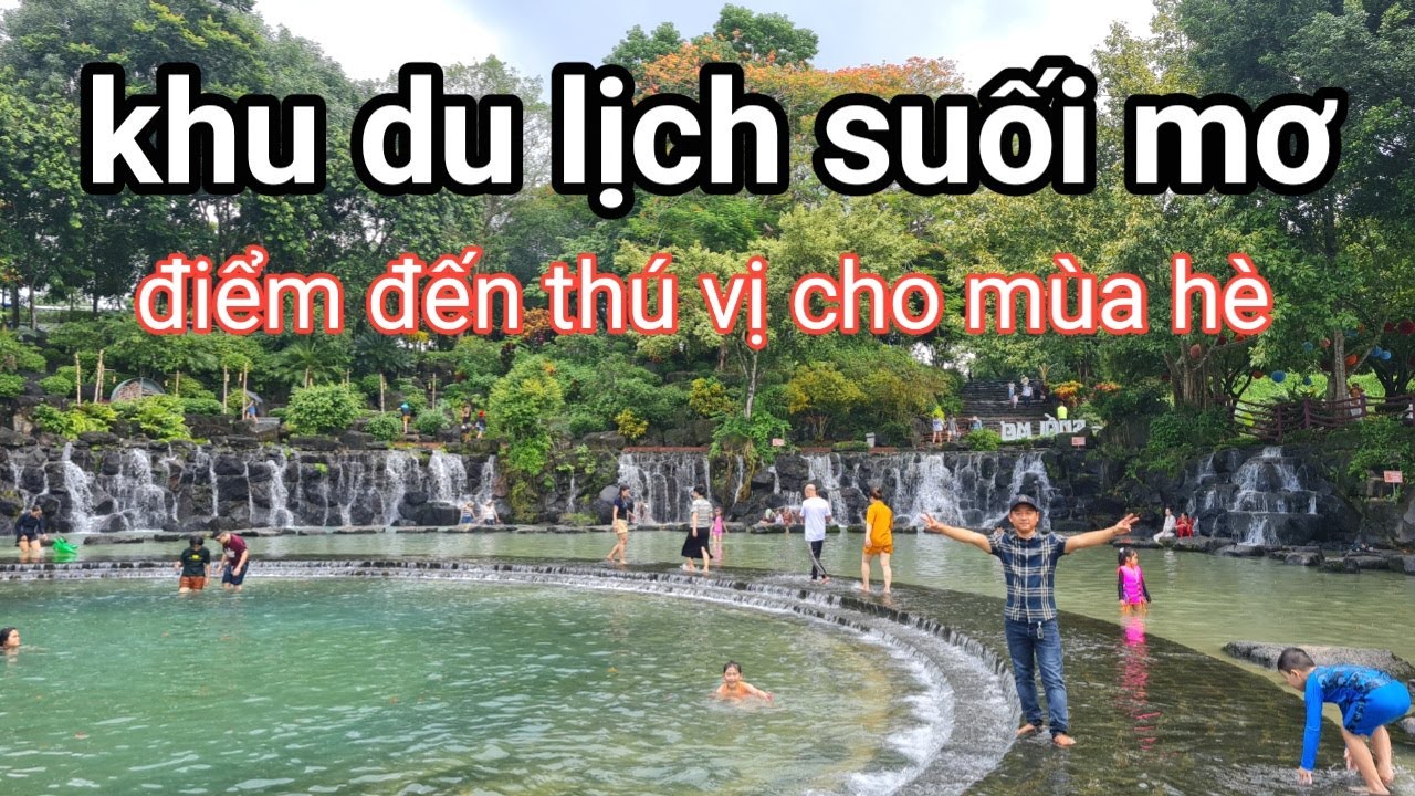 KH&Aacute;M PH&Aacute; KHU DU LỊCH SUỐI MƠ / tắm suối nướng đồ ăn cắm trại qu&aacute; đ&atilde; / khung cảnh m&aacute;t mẽ rất đẹp