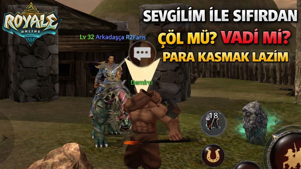 Royale Online TEOS - Sevgilim ile Sıfırdan! ÇÖL mü? Vadi mi? 3.Gün ❤️ #royaleonline #royale2