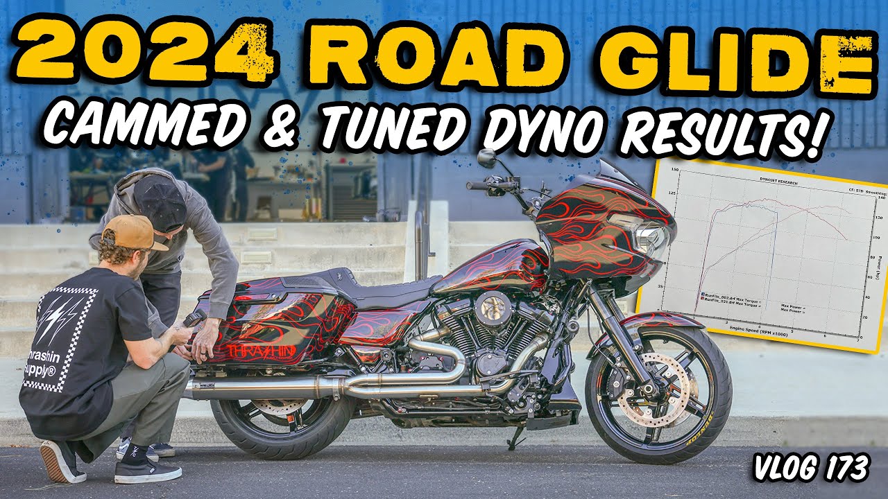 Cammed & Tuned 2024 Road Glide Final Dyno Results! (+ Juan's Dyna Get A Cam) - Vlog 173