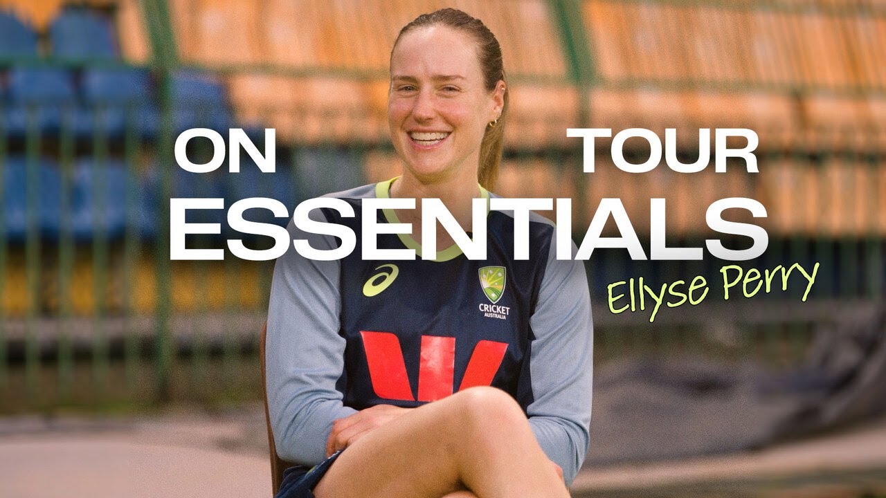 The things Ellyse Perry can't live without on tour