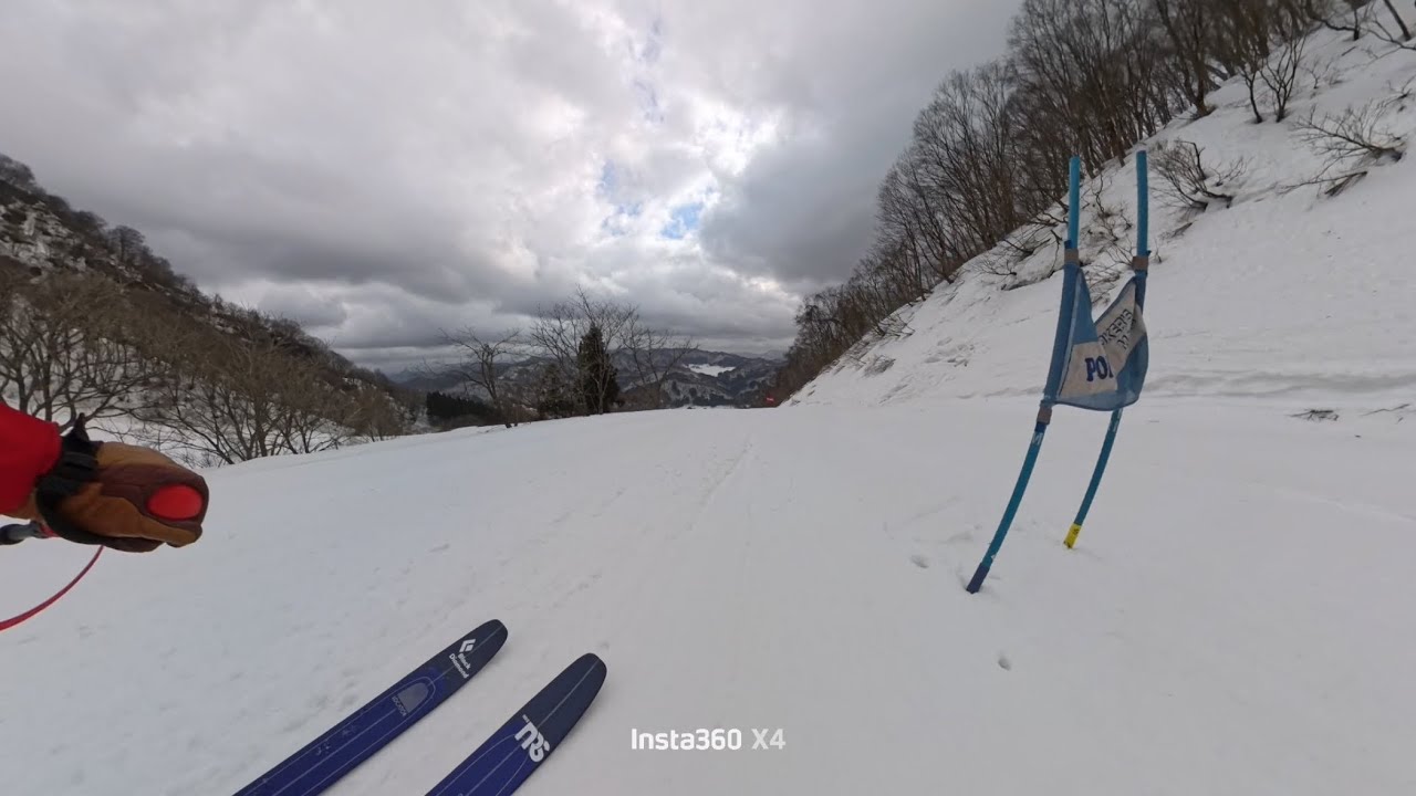 【🟥旗門🟦コース】アルペン競技⛷️気分〜ぶどうスノーリゾート20260301 【練習⛷️修行⛷️】