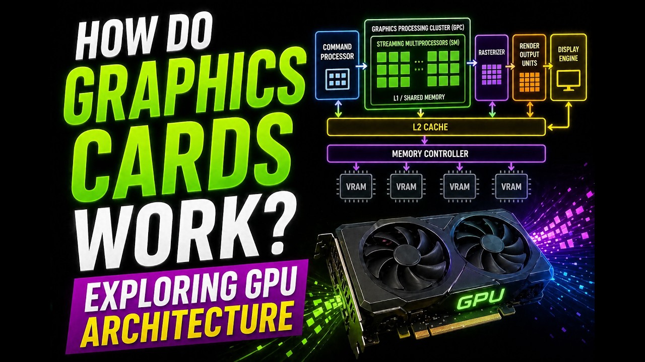 How Graphics Cards Work &ndash; GPU Architecture Explained | What Is a GPU?