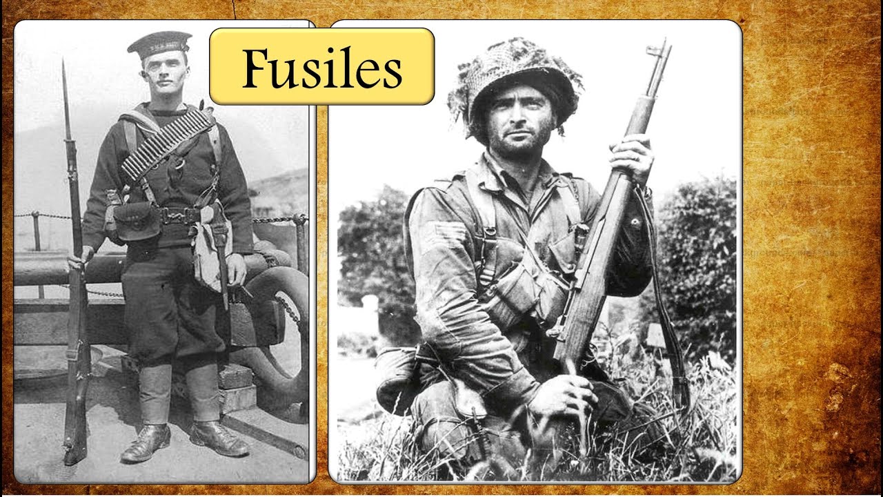 Fusiles de cerrojo, fuego rápido, y el M1 Garand, fusil semiautomático
