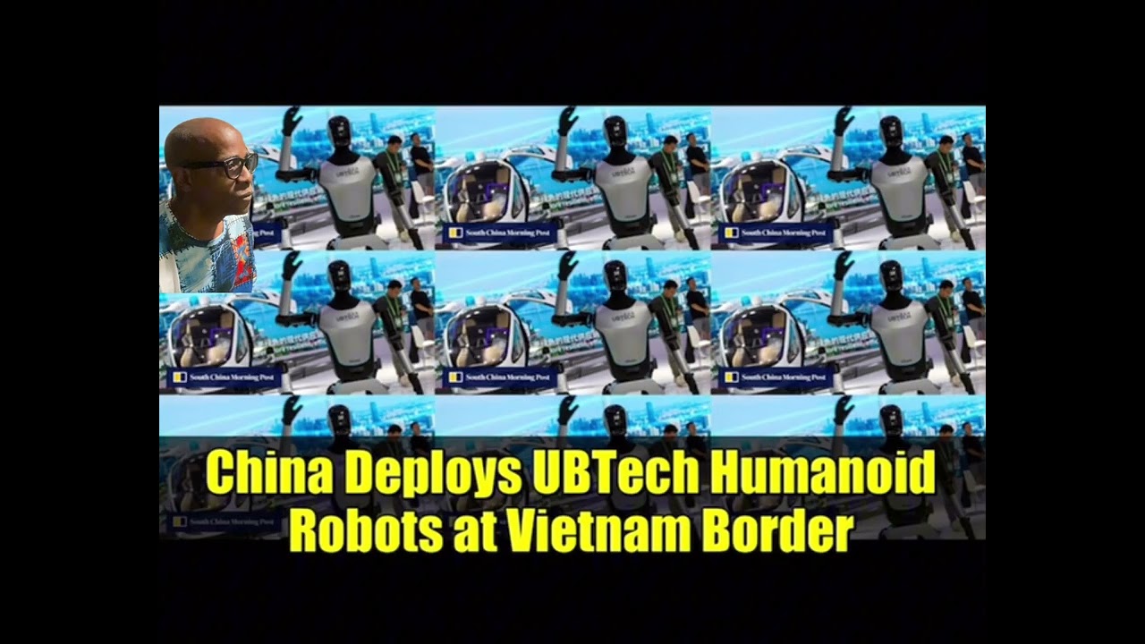 Robotic warfare. China uses robots on borders.