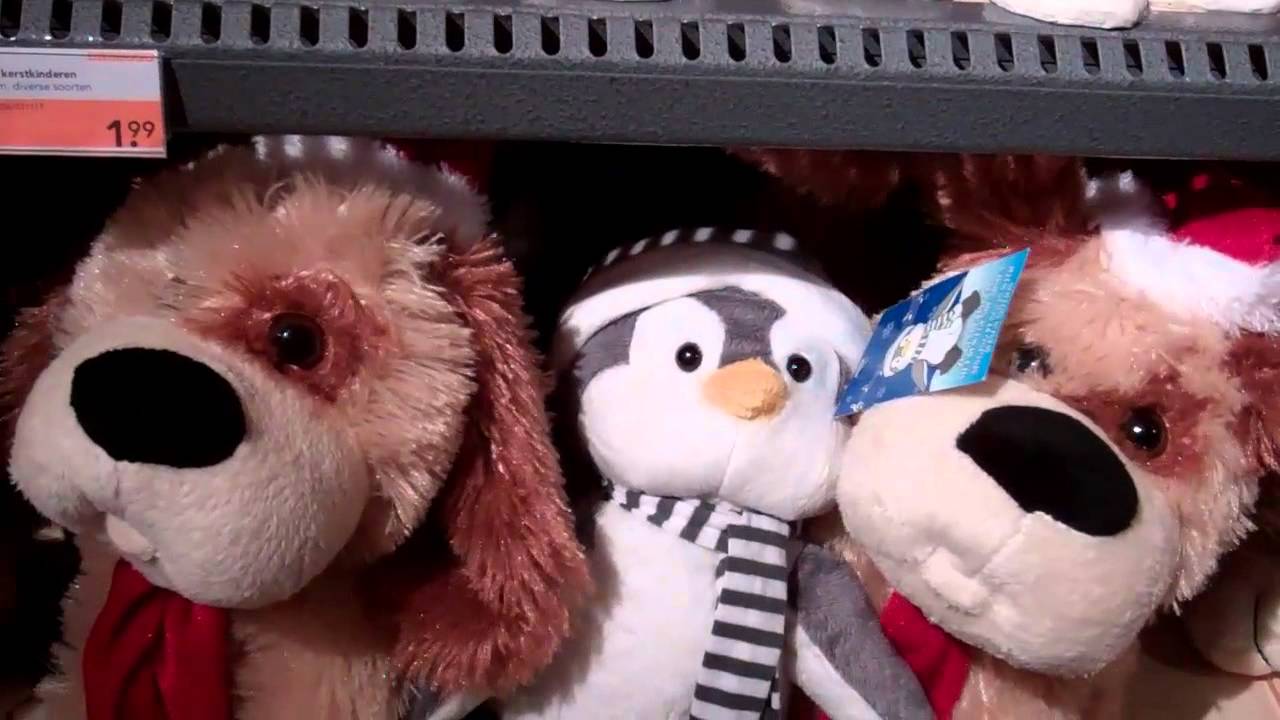 Kerstknuffels barsten bij Blokker in zingen uit!