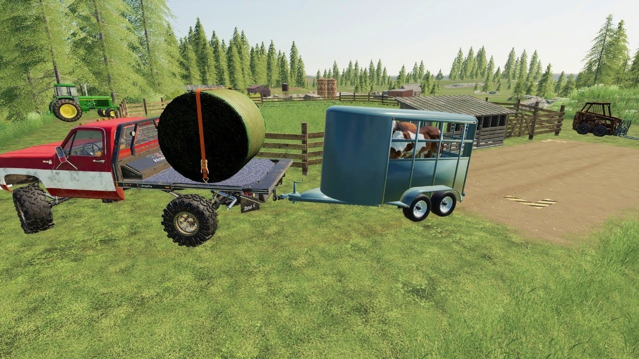 Selling our expensive race horse and baling hay | Back in my day 24 | Farming simulator 19