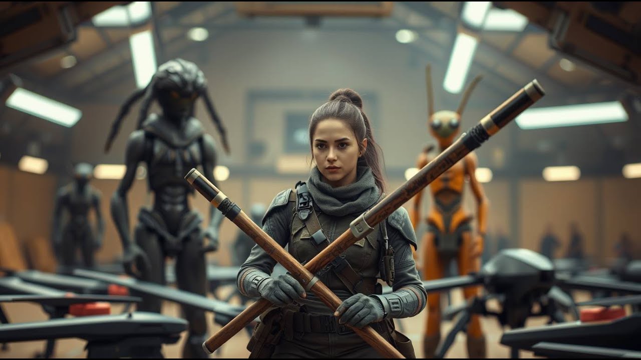 The Instructor Asked for a Close-Combat Demo — Human Broke a Mop Handle in Half. | A Short Sci-fi