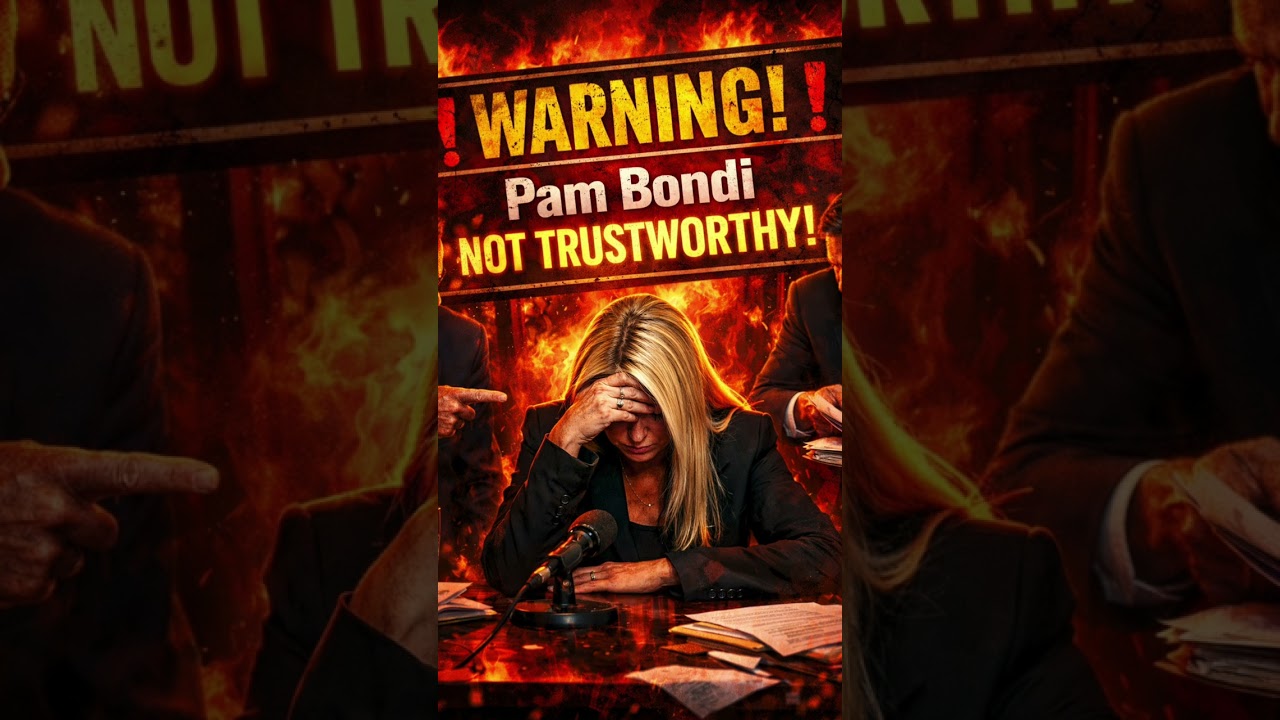 Pam Bondi's DOJ CHAOS: Lawyers QUIT, Accusations FLY! #shorts