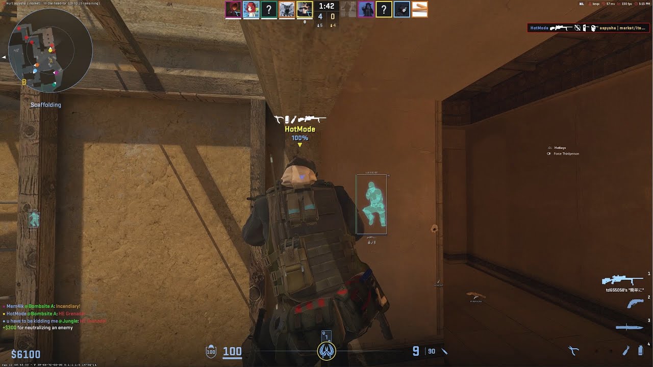 #CS2 Premier Highlights ft. NeverLose - Rapid Fire | NoSpread