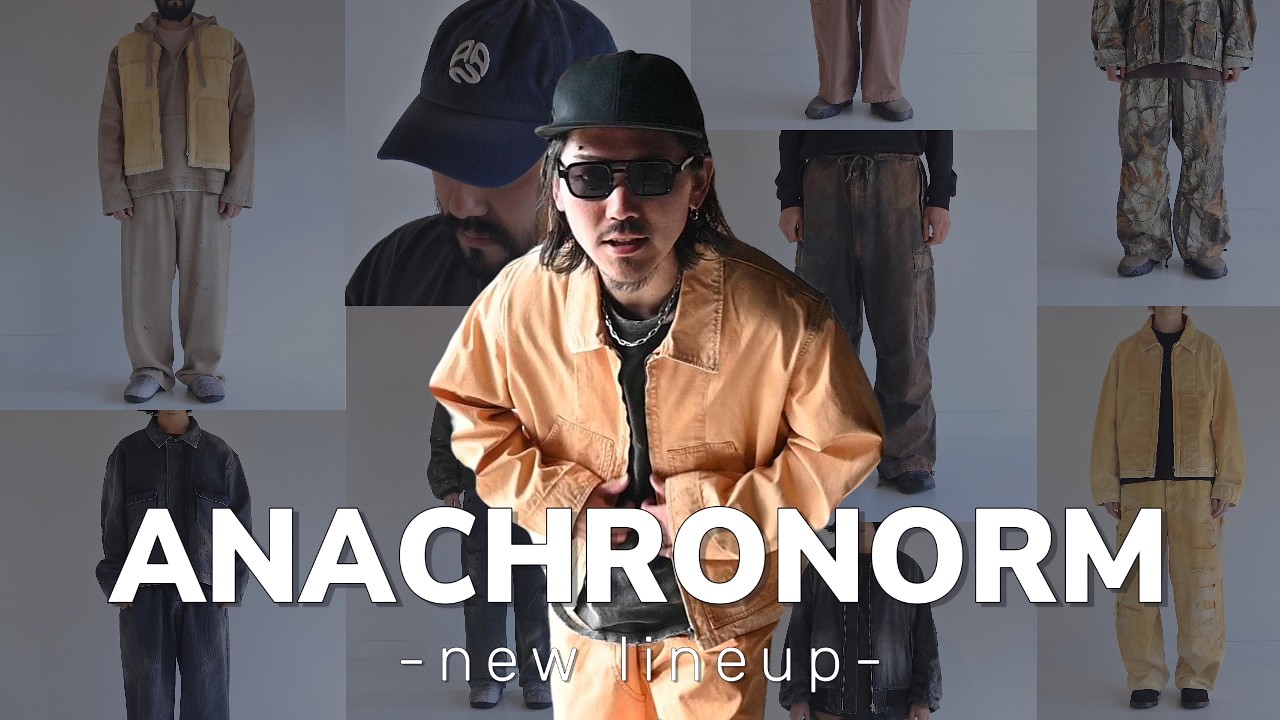 ヴィンテージ好きが惚れるブランド【ANACHRONORM/アナクロノーム】の魅力｜POPUPアイテムをご紹介