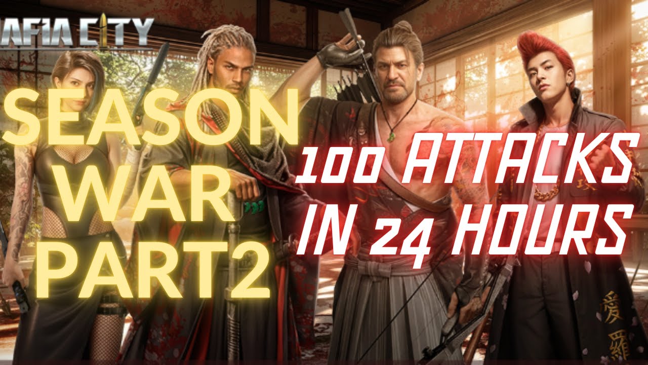 Season WAR Part2 [MafiaCity] #gameplay #mafiacity  #1652city #zooyou #seasonplay