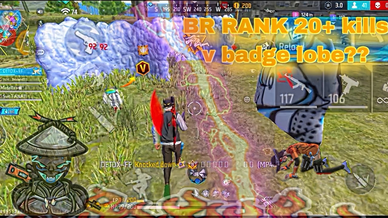 V badge lobe 20+ kill 😳❤️‍🔥