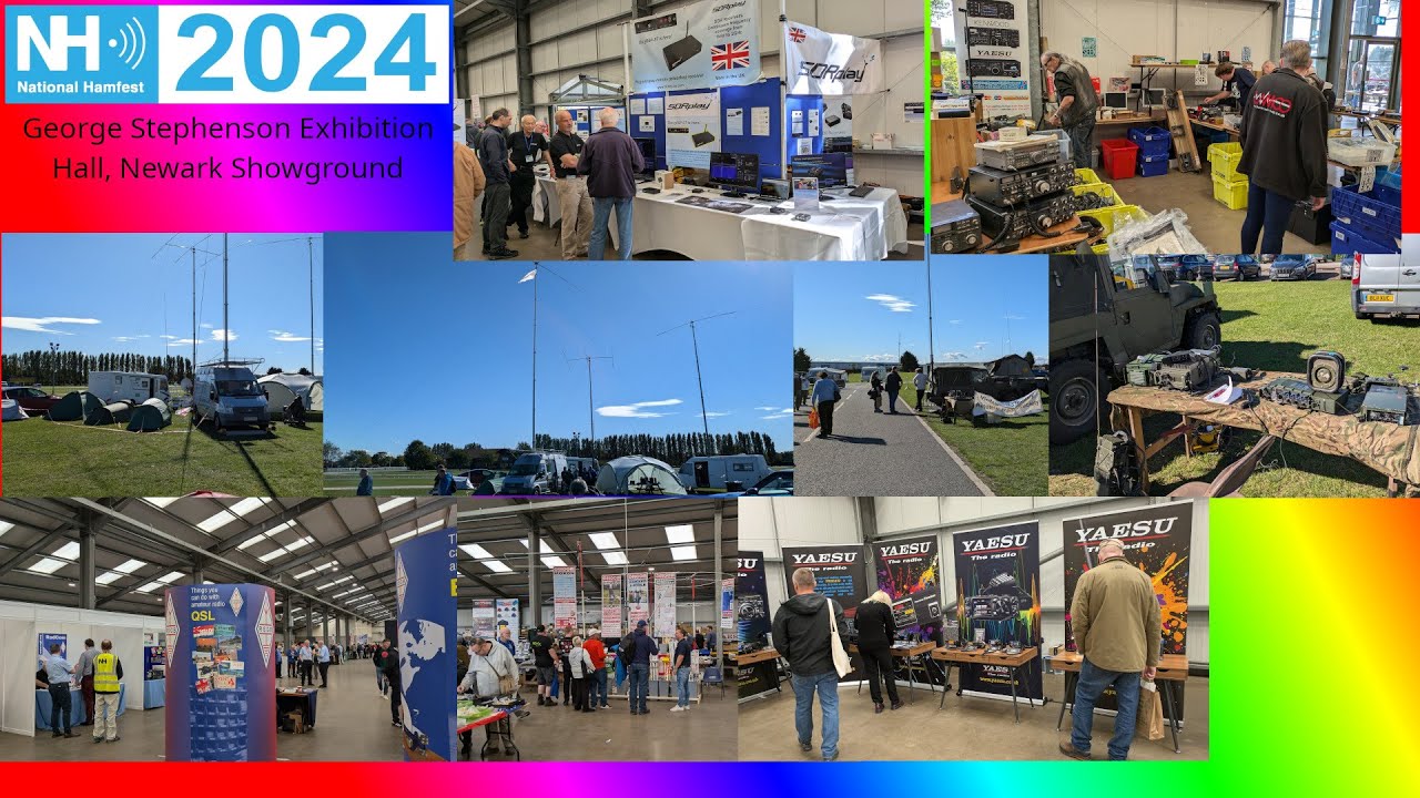 The National Hamfest 2024: George Stephenson Exhibition Hall, Newark Showground
