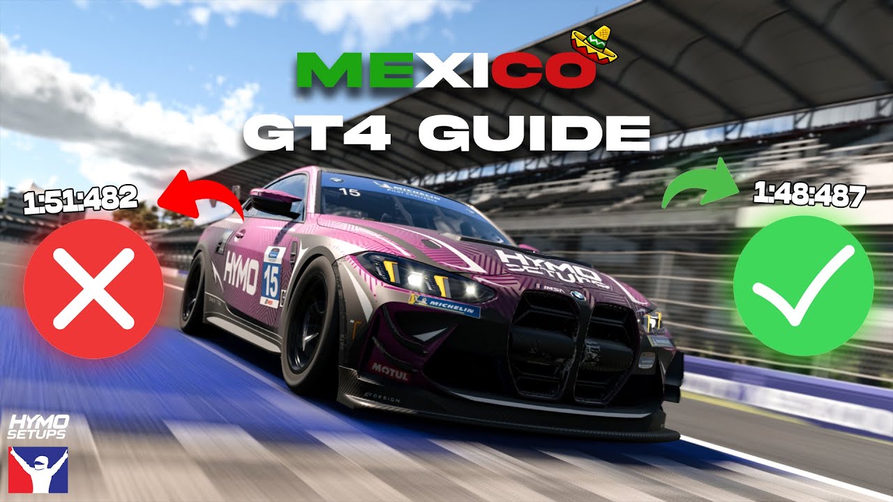 HOW TO DO AUTÓDROMO HERMANOS RODRÍGUEZ IN iRacing | GT4 Track Guide & Tips