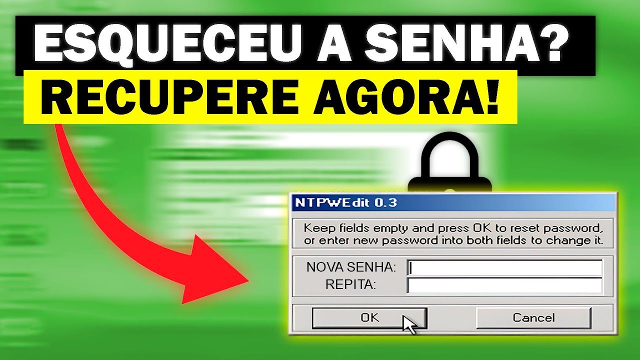 Recuperação de Senha do Usuário no Windows 10