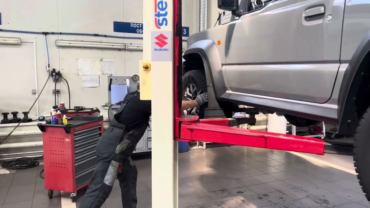 JIMNY 57000 км. Диагностическое ТО. Это не может не радовать.