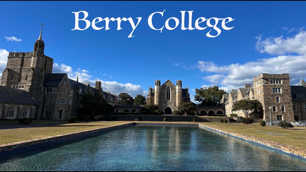 Berry College (Georgia state) - beautiful place for education and living (4K)