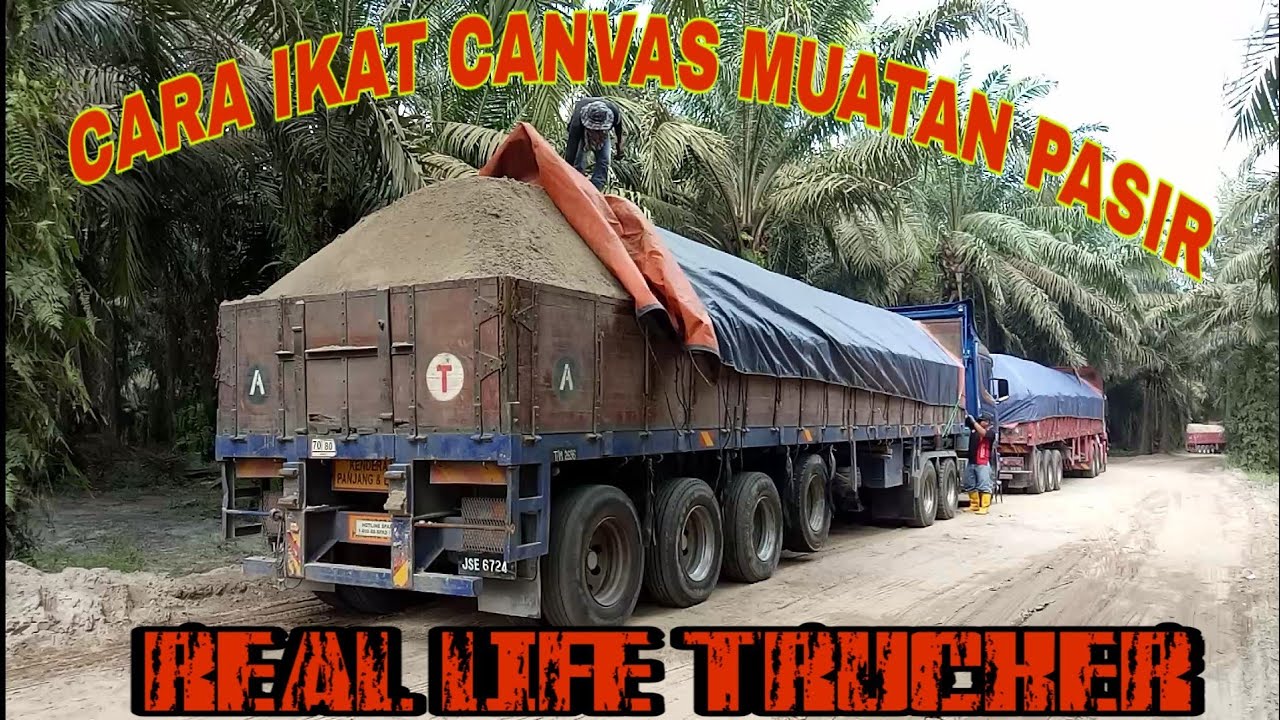 CARA TUTUP CANVAS SELEPAS ISI PASIR. Part 7
