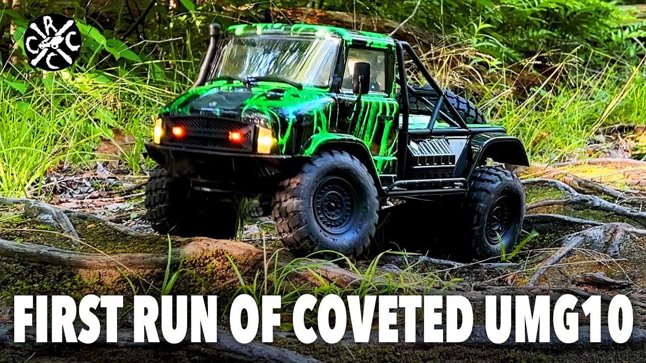 First Run Of The Discontinued and Coveted Axial UMG10 SCX10ii