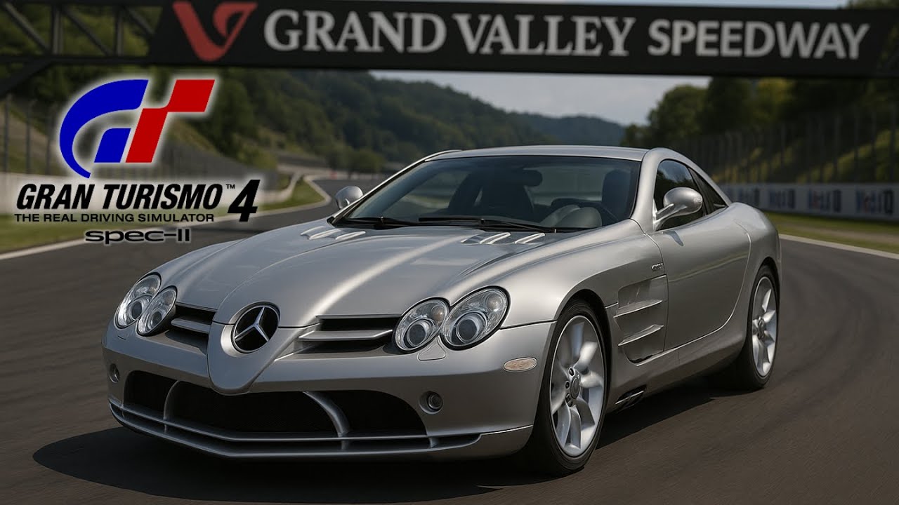 Gran Turismo 4 and Gran Turismo 4 Spec II - Mercedes-Benz SLR McLaren '03 (Exhaust Sound)