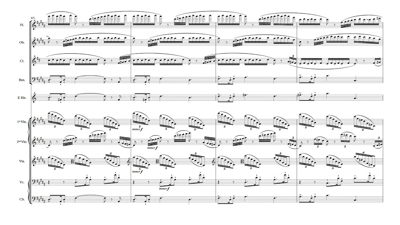 Wagner, Richard - The Ride of the Valkyries arr. Glynn Davies for chamber orchestra