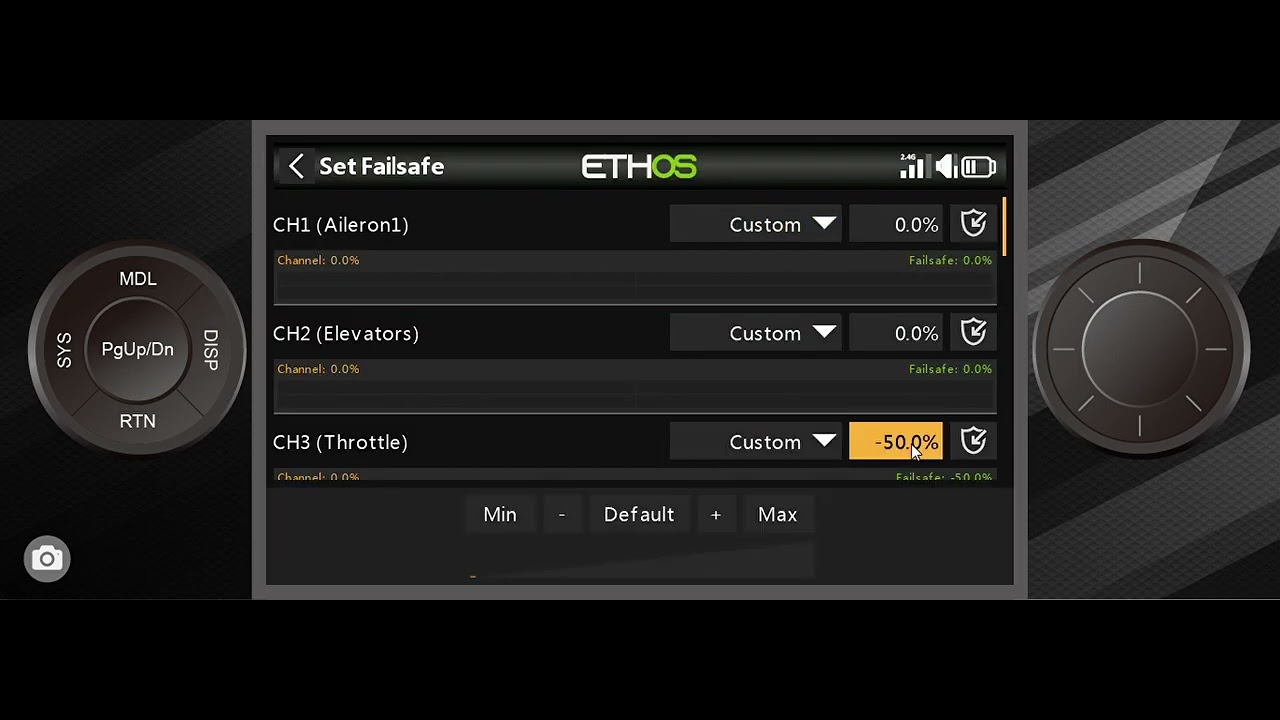FrSky Ethos-Failsafe — Обзор и объяснение