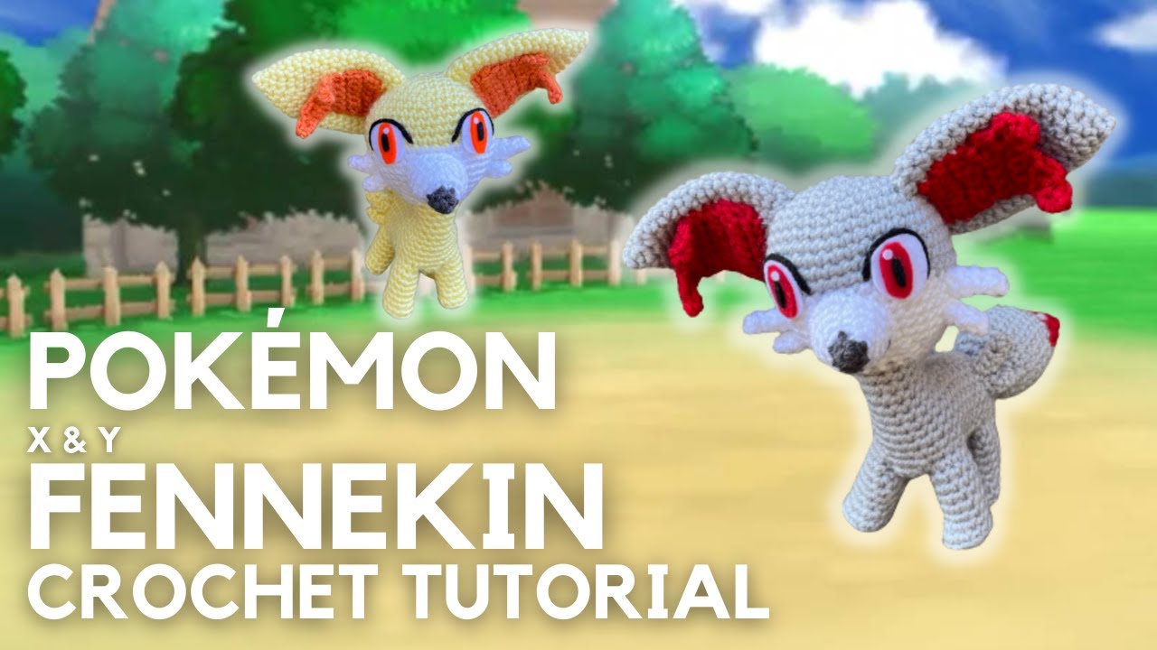 POKÉMON FENNEKIN CROCHET TUTORIAL | FREE AMIGURUMI PATTERN