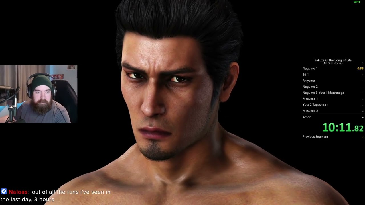 Yakuza 6 All Substories Speedrun - 6:11:44